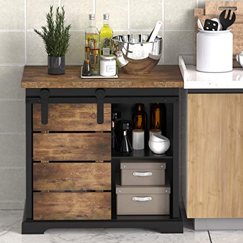 Sideboard Coffee Bar Cabinet