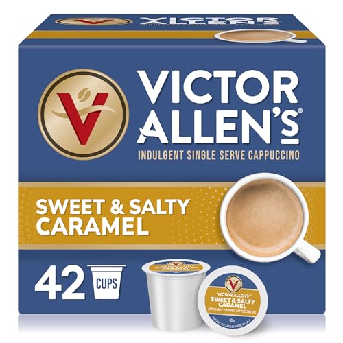 Sweet and Salty Caramel Flavored Cappuccino (42 Count)