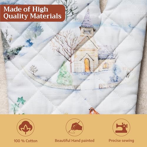 Maison d'Hermine Oven Gloves 100% Cotton Oven Mitt