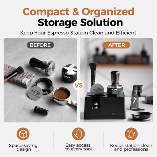 53MM Black Espresso Tool Set 8 IN 1