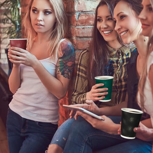 12 oz Paper Coffee Cups (120 Count)