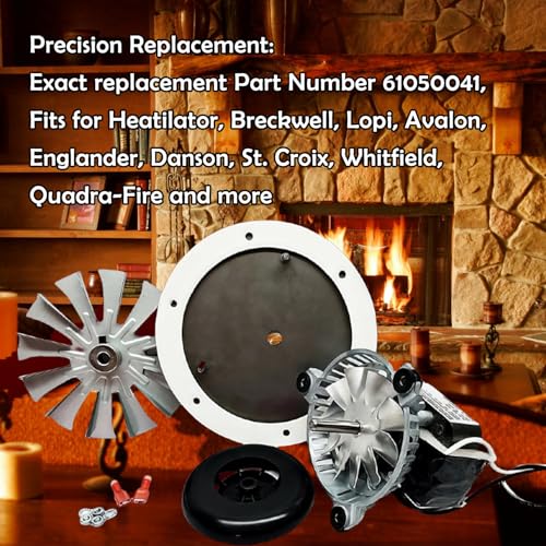 7" Pellet Stove Blower Gasket for Whitfield Quadra