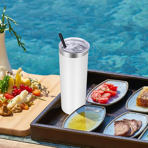 Stainless Steel Tumblers Bulk 6 Pack (6 Count)