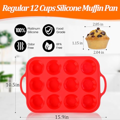 Silicone Muffin Pan (2 Count)