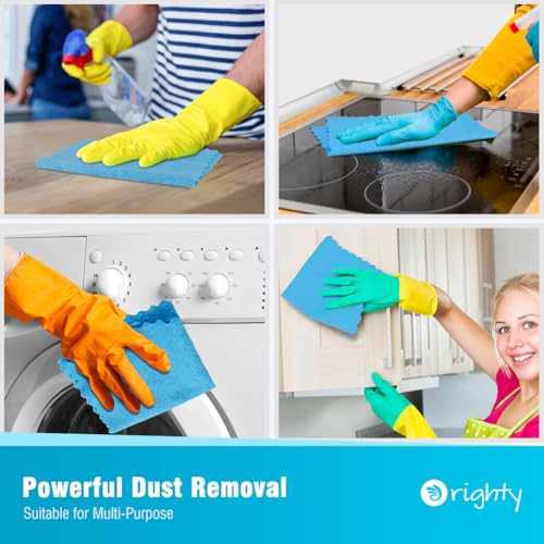 Microfiber Cleaning Cloth Bulk (50 Count)