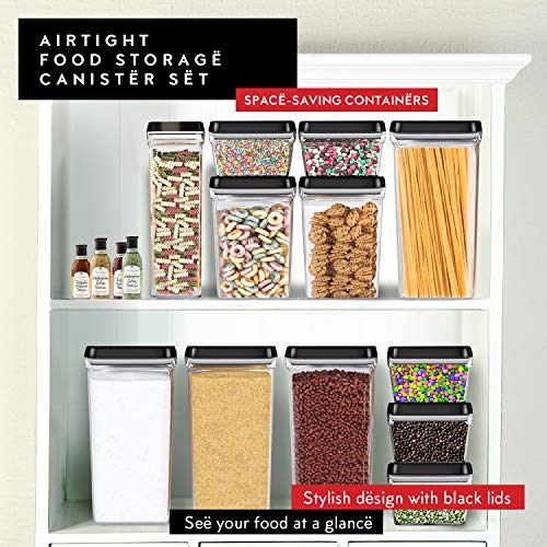 Large Airtight Food Storage Containers (4 Count)