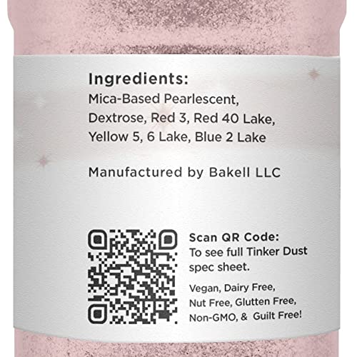 Rose Gold Edible Glitter
