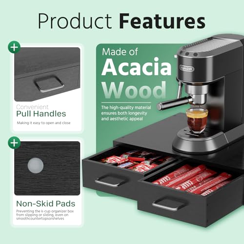 K Cup Organizer Coffee Pod Storage Box