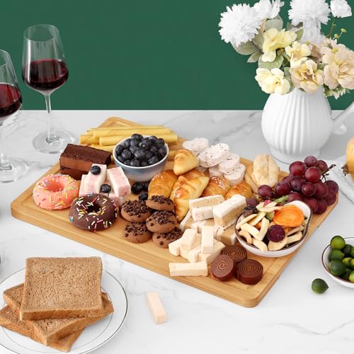 Extra Large Organic Bamboo Cutting Boards for Kitchen