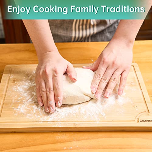 Bamboo Cutting Boards for Kitchen (4 Count)