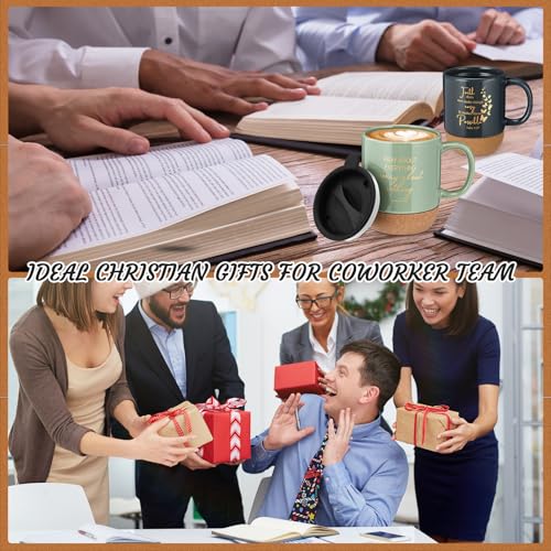 12 Set Christian Mugs Bulk Grandparents Day Gifts 15 oz (12 Count)