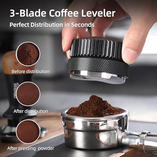 58mm Espresso Distributor Hand Tamper