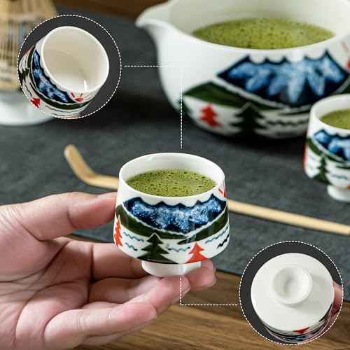 Matcha Whisk Set with Spout (6 Count)