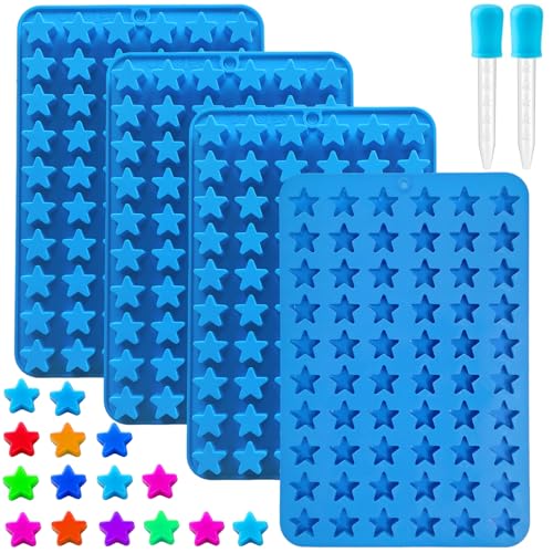 Star Gummy Candy Molds (4 Count)