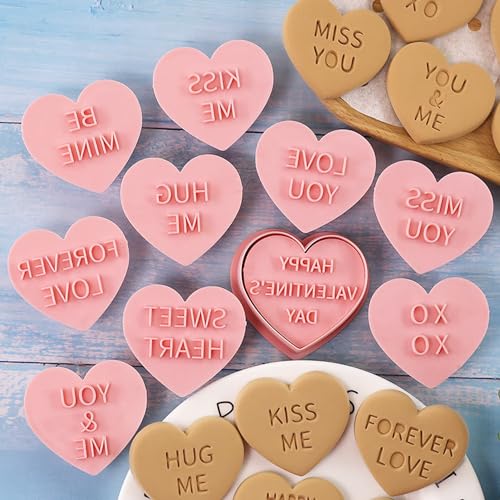 Heart Cookie Cutter Set (10 Count)