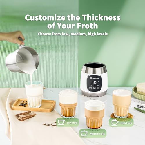 DualFro 600 Milk Frother and Steamer 21oz