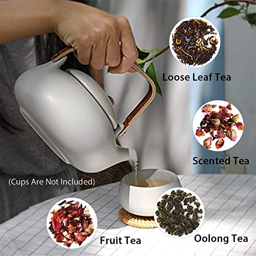 Ceramic Teapot with Infuser