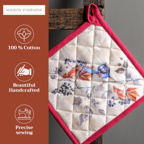 Pot Holders 100% Cotton Potholders (2 Count)