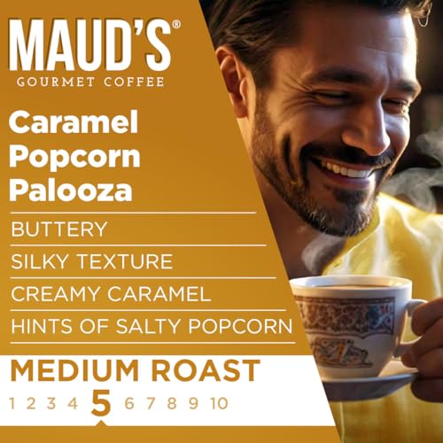 Caramel Popcorn Flavored Coffee Pods (18 Count)