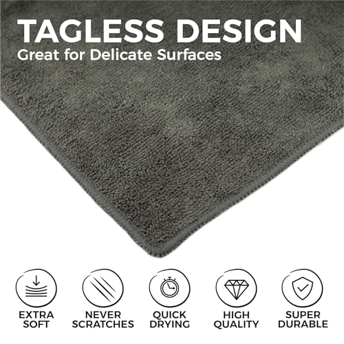 All Purpose Microfiber Terry Cleaning Towels (20 Count)