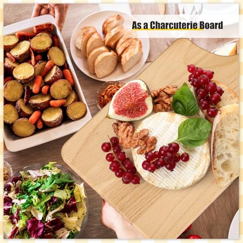 6 Pcs Wood Cutting Boards Bulk (6 Count)