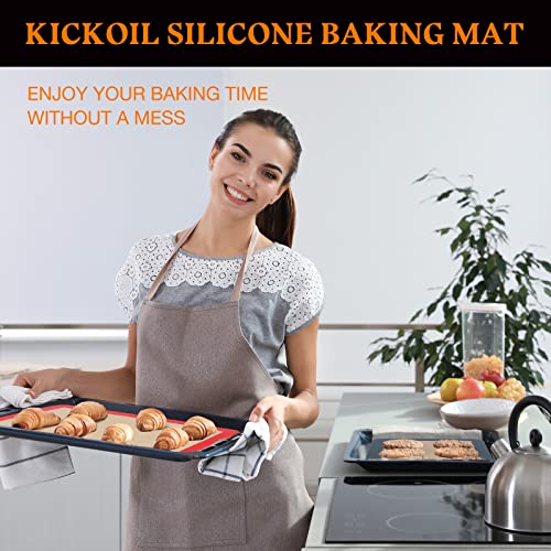 Silicone Baking Mats Set of 3