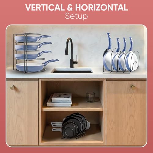 Heavy Duty Pots and Pans Organizer