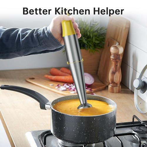 Immersion Blender Handheld Corded Hand Blenders Set 1100W
