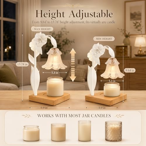 Candle Warmer Lamp with Timer Dimmer