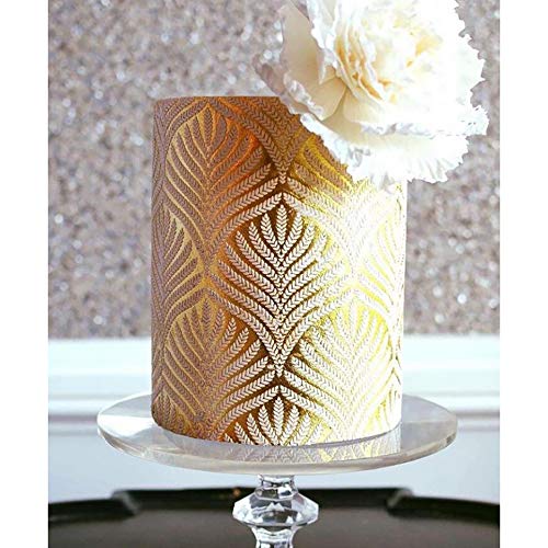 6 Pieces Cake Decorating Stencils for Buttercream