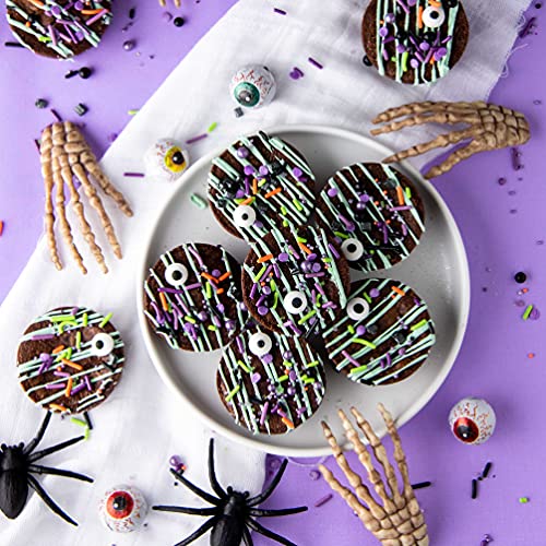 Halloween Sprinkles with Candy Eyeballs (4 Ounce)