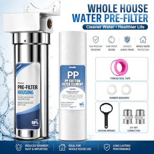 Whole House Water Filter Housing