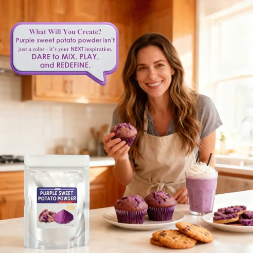 Purple Sweet Potato Powder 2.2lbs (35.2 Ounce)