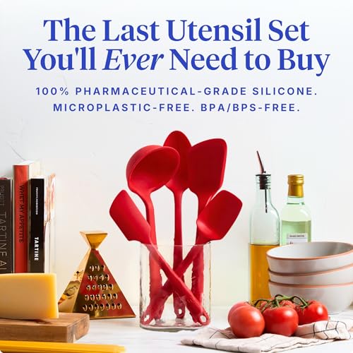 5 Piece Silicone Kitchen Utensils Set (5 Count)