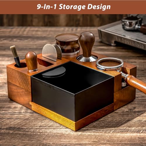 54mm Espresso Tamping Station Knock Box