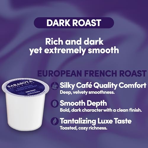 Sarasota Coffee European French Roast K (96 Count)
