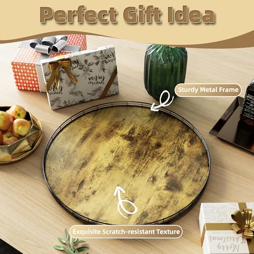 Lazy Susan Turntable Organizer for Table Top