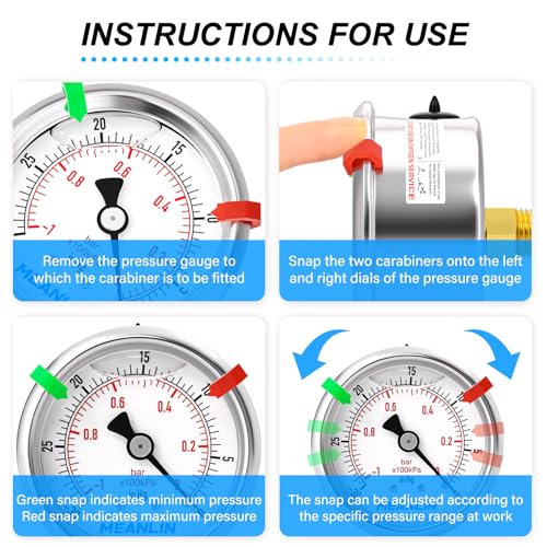 30inHG~0Psi Vacuum Pressure Gauge 1