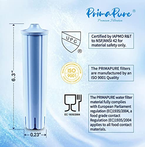 2 Pack PrimaPure Coffee Machine Water Filter Replacement for Jura Clearyl Blue 71445 (2 Count)