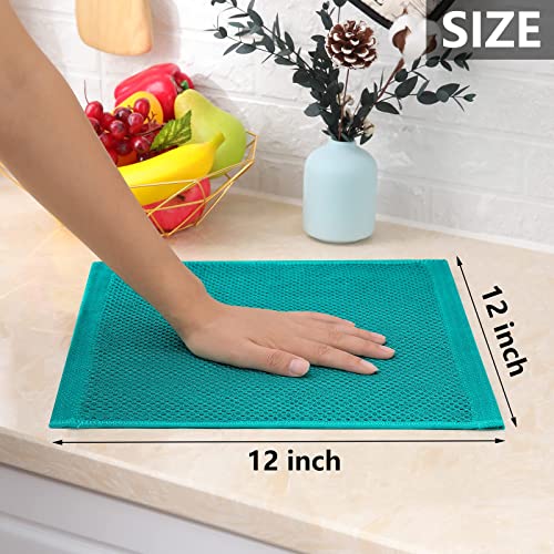 100% Cotton Waffle Weave Kitchen Dish Cloths 24 (24 Count)