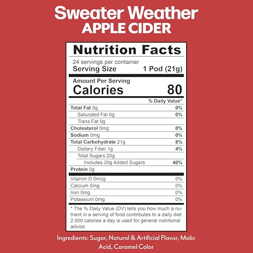 Hot Apple Cider Pods (48 Count)
