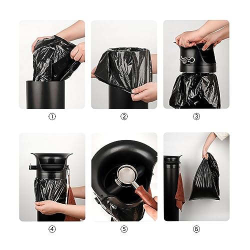 25 Pack Large Garbage Bags for Espresso Knock Box (25 Count)