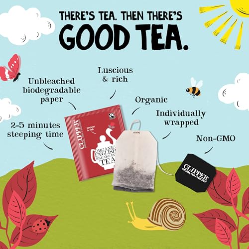 Clipper Organic English Breakfast Tea (250 Count)