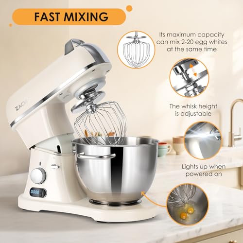 8.4QT Commercial Stand Mixer 800W with Aluminum Die Casting Meets the Standard of NSF