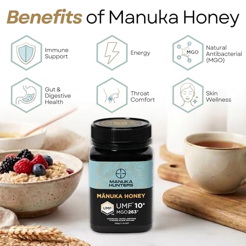 New Zealand Manuka Honey UMF 10+ (17.6 Ounce)