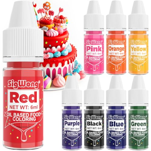 Oil Based Food Coloring (2 Fl Oz)