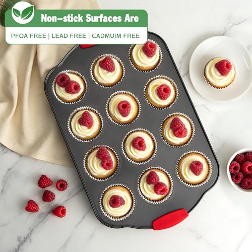 Muffin Pan Nonstick Cupcake Pan Set (2 Count)