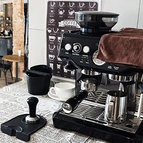 51 mm Coffee Tamper Set Coffee Press for Portafilter Machine Espresso Tamper with Tamper Mat