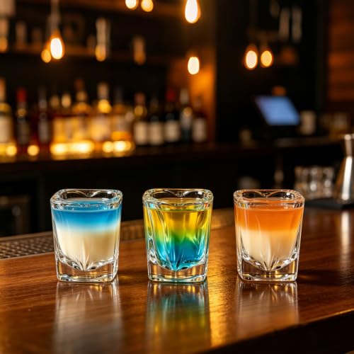 2oz Heavy Base Shot Glasses (6 Count)