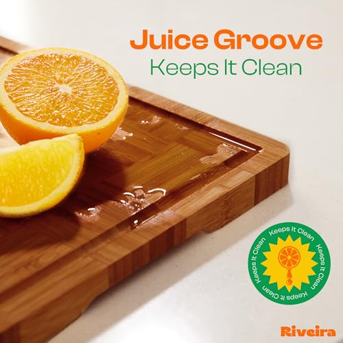 Bamboo End Grain Wood Cutting Board